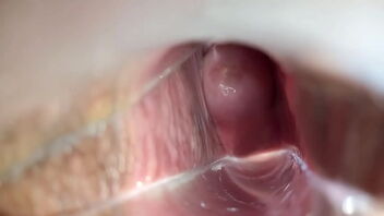 Close up of a woman’s orgasm in her private part