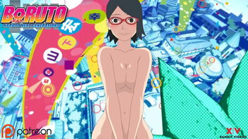 Sarada Uchiha, the hot brunette beauty in XXX videos.