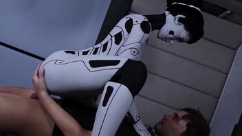 Dirty AI Sex Robot Compilation with Big Cock Jizz flow and Tight Anal