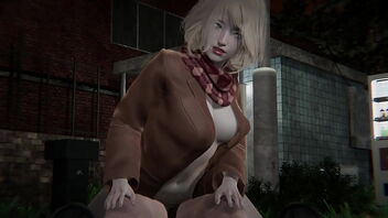 3D Hentai: Resident Evil 4: Ashley's seduction in Japanese fashion