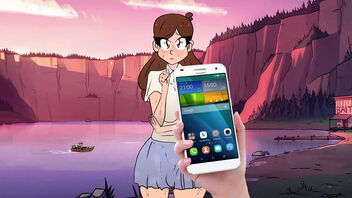 Get the Instagram of the girl in the Gravity Falls Mabel Pines hentai (2d porn) cartoon.