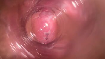 Sloppy Chat and internal camera shot during a hot pussy spread and cum inside scene (Dirty Chat #4)