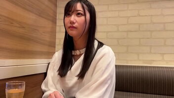 A Japanese schoolgirl with an 80+ degree angle of her breasts goes on a date with a friend who also has big natural breasts.