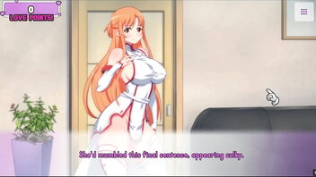 Sword Art Online: Asuna’s porn couch audition in Waifu Hub's PornPlay